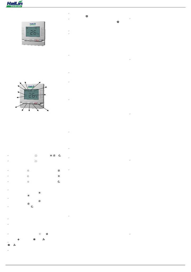 HaiLin Controls HL-ESNC-027 User manual