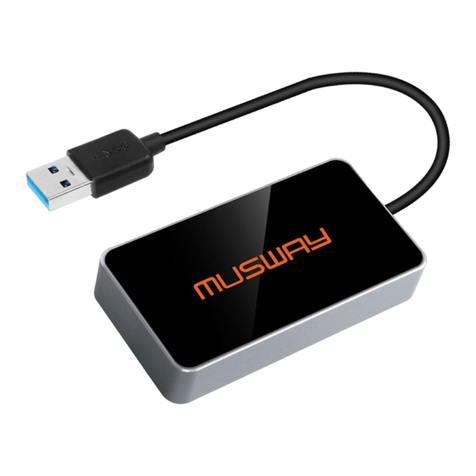 Musway BTS Operating and installation instructions