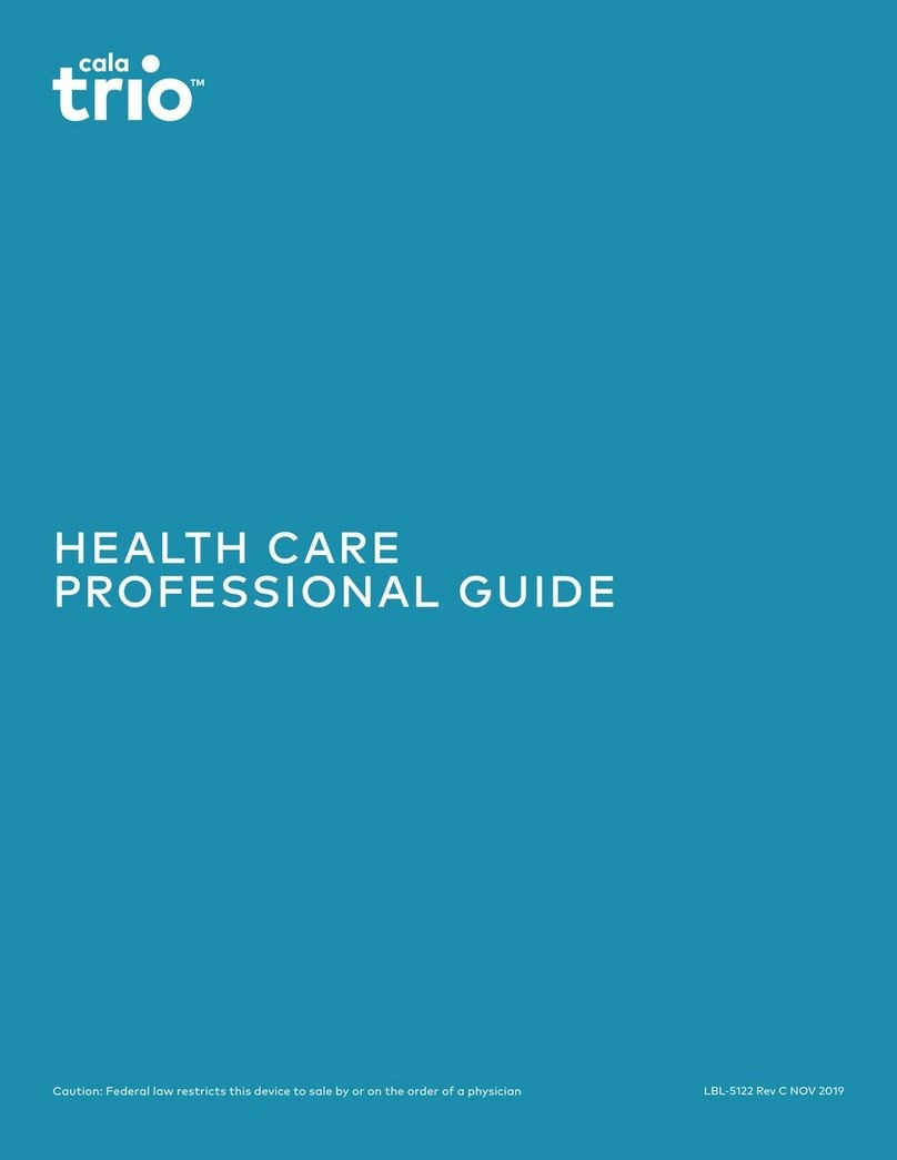 Cala Health Cala Trio CT1-STR HEALTH CARE PROFESSIONAL GUIDE