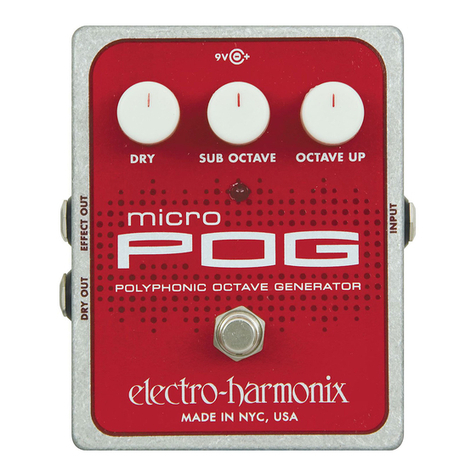 Electro-Harmonix XO MICRO POG manual