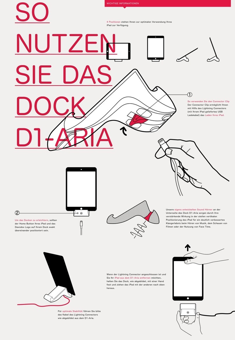 Daxndox D1-ARIA Operating instructions