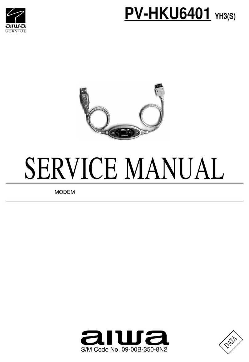 Aiwa PV-HKU6401 Service manual
