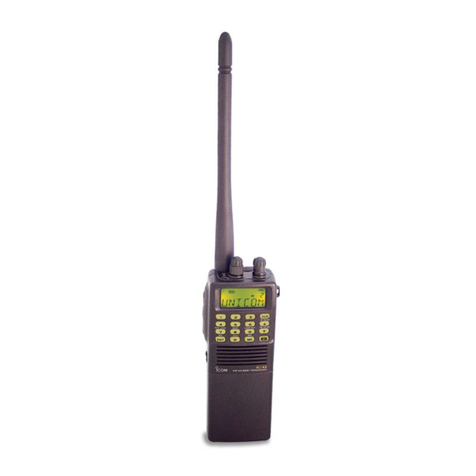 Icom IC-A3 User manual