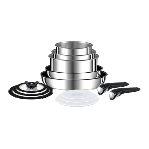 TEFAL INGENIO JAMIE OLIVER Sets User manual TEFAL INGENIO JAMIE OLIVER Sets User manual