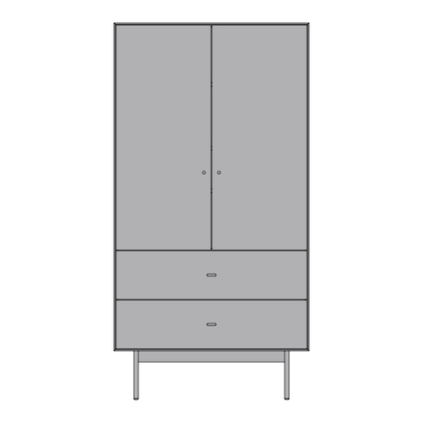 Design Within Reach Loop Armoire 100172204 User manual Design Within Reach Loop Armoire 100172204 User manual