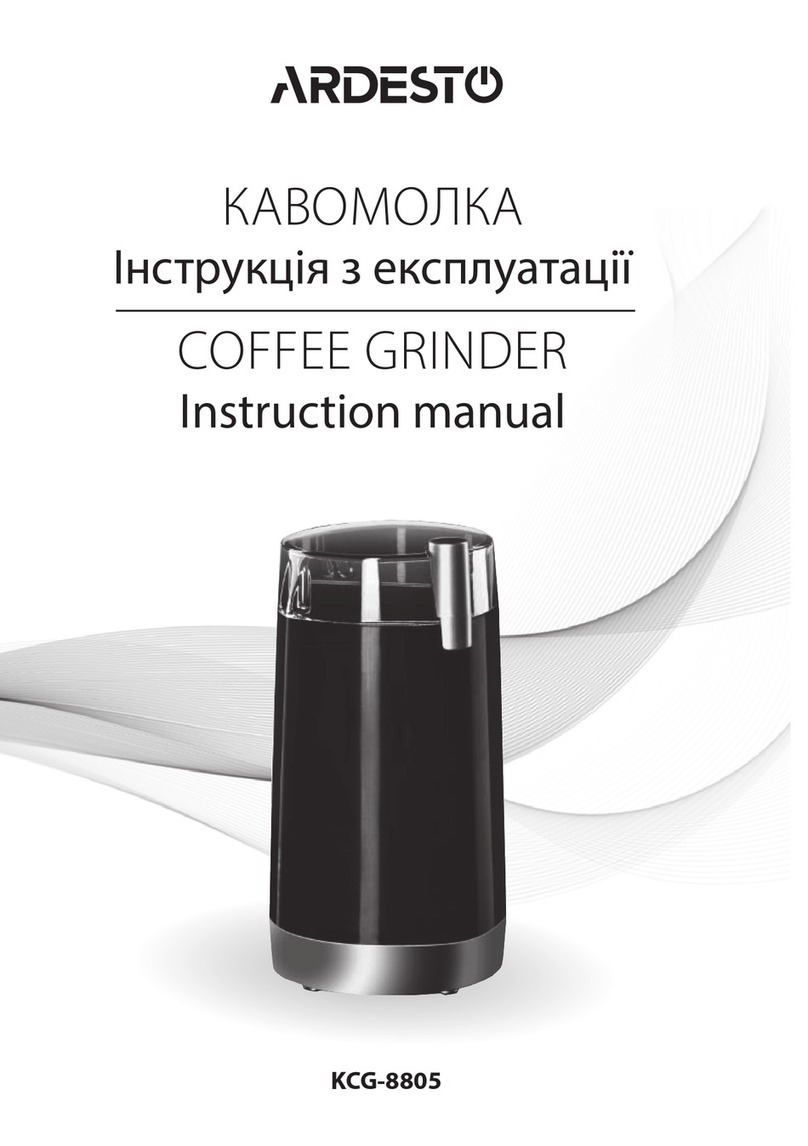 ARDESTO KCG-8805 instruction manual