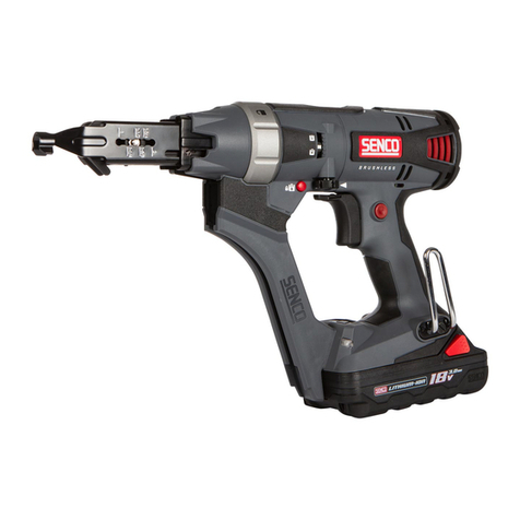 Senco DuraSpin DS522-18V User manual