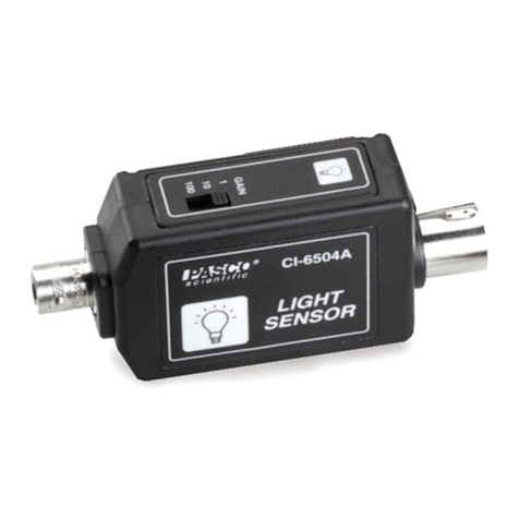 PASCO CI-6504A instruction sheet