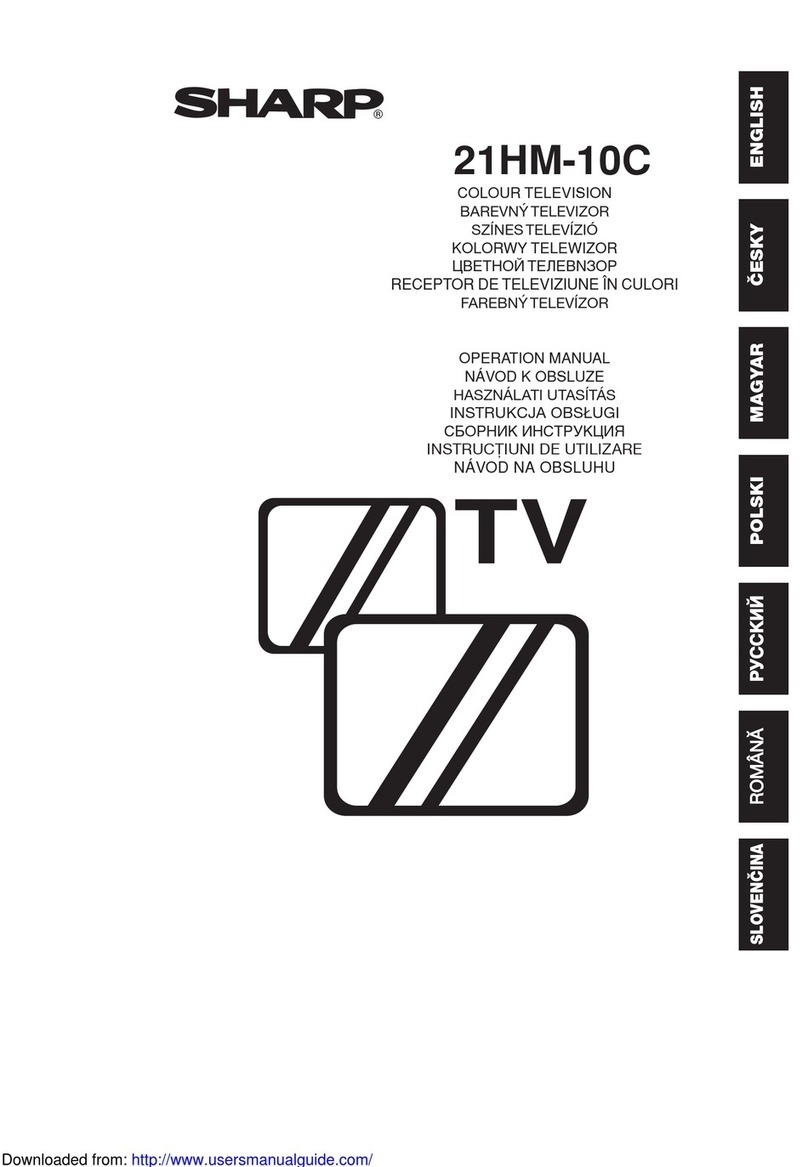 Sharp 21HM-10C User manual