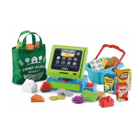 LeapFrog Count Along Cash Register Deluxe Assembly Instructions