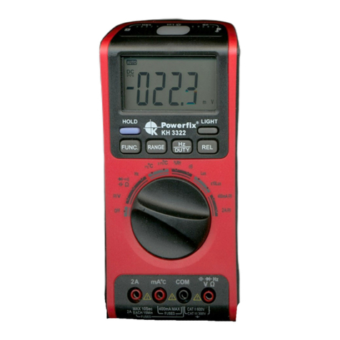 Powerfix KH 3322 operating instructions