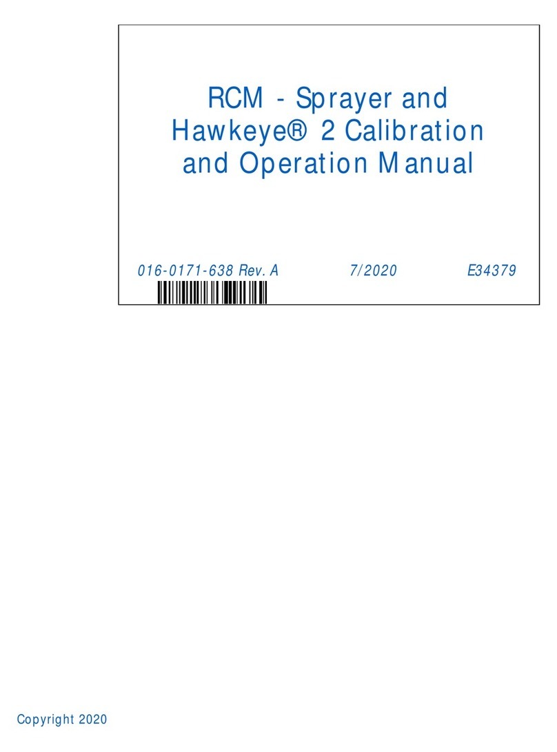 Raven RCM-Sprayer Hawkeye 2 Calibration and Operation Manual