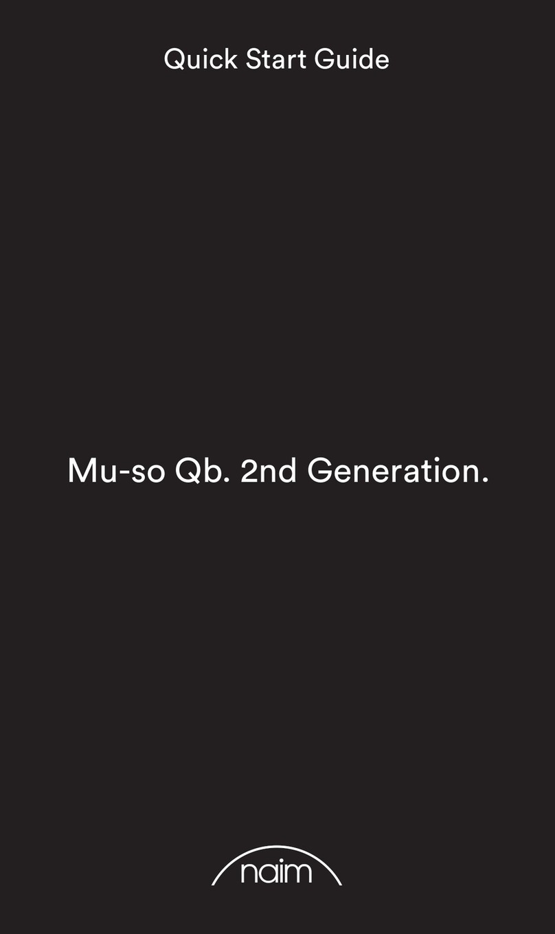 NAIM Mu-so Qb quick start guide