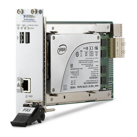 National Instruments PXIe-8830mc User manual National Instruments PXIe-8830mc User manual