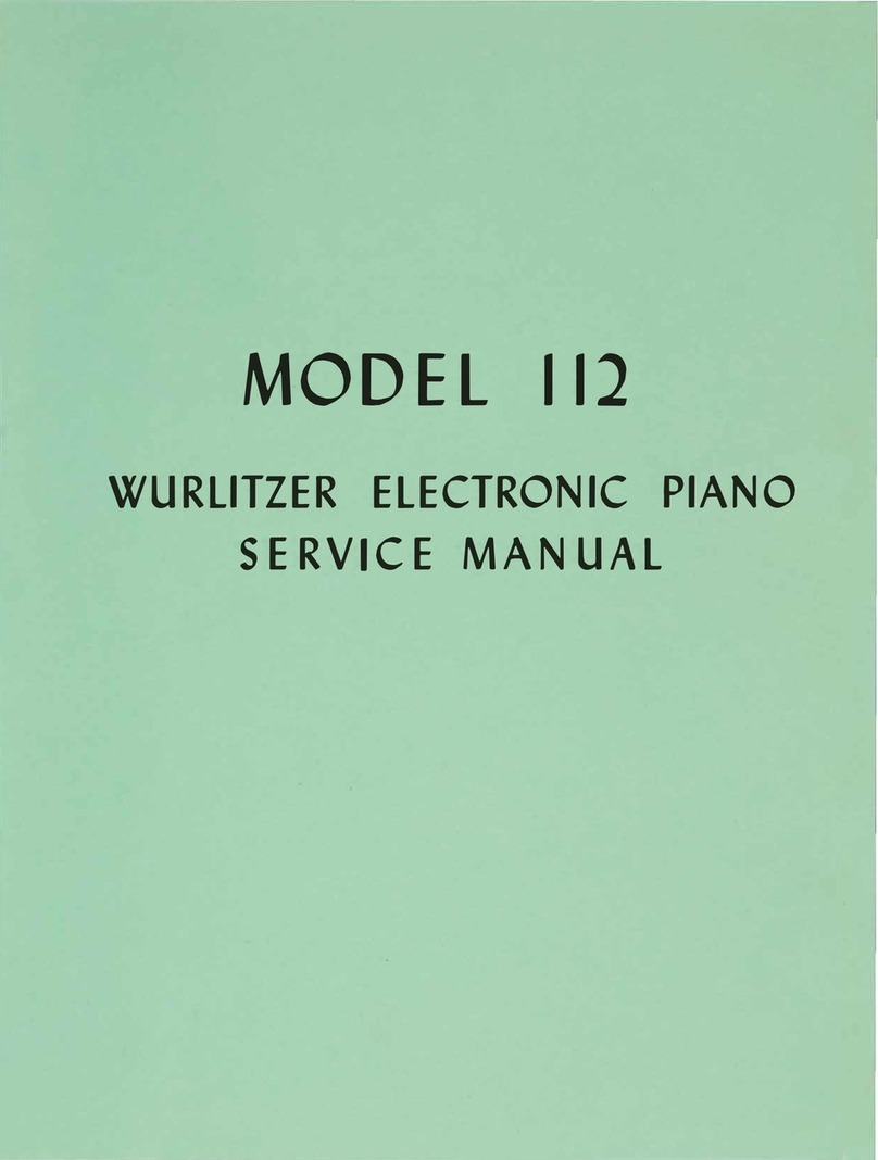 Wurlitzer 112 Service manual