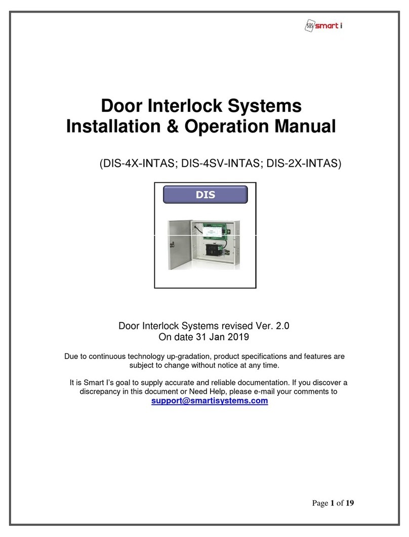 Smarti DIS-4X-INTAS Installation & operation manual