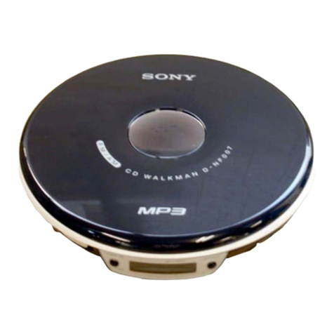 Sony D-NF007 Service manual