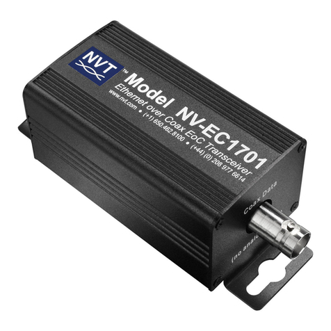NVT Phybridge NV-EC1701 Condensed Installation Guide