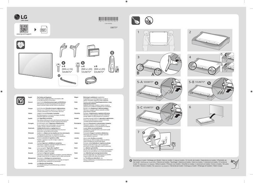 LG UM75 Series manual
