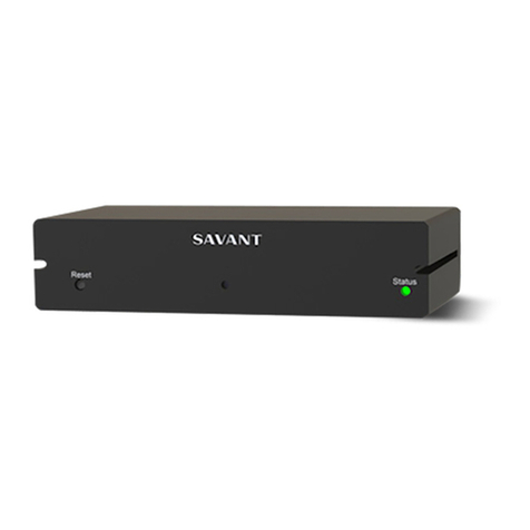 Savant CPT-1212 User manual