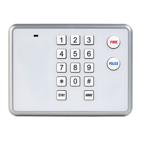 Nortek Security & Control 2GIG 2GIG-PAD1-345 installation instructions