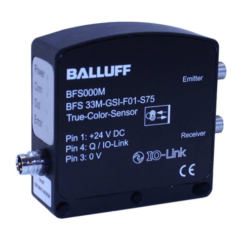 Balluff BFS 33M-GSI-F01-S75 User manual