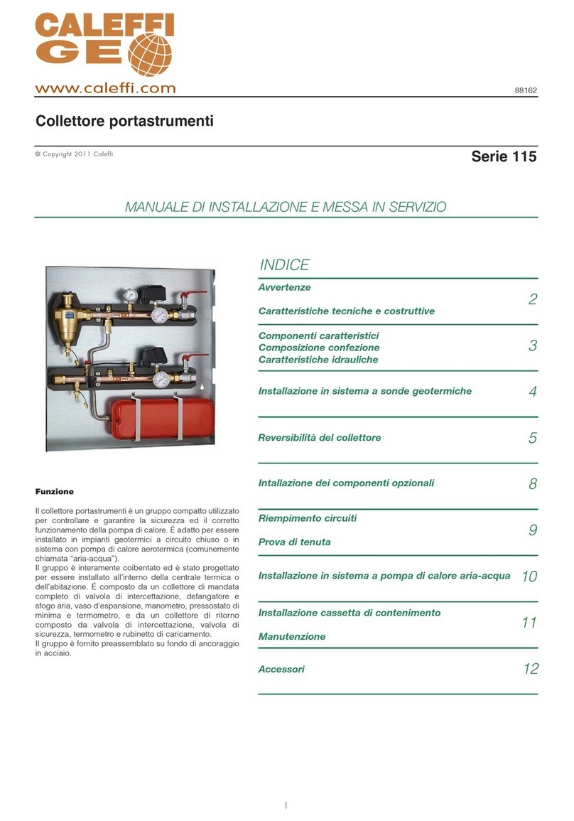 CALEFFI 115 Series Guide
