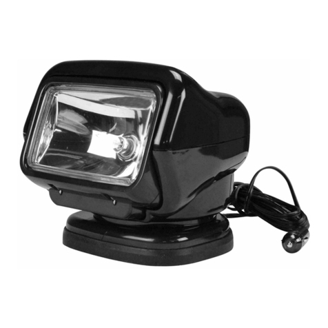 Golight Stryker HID Instruction guide
