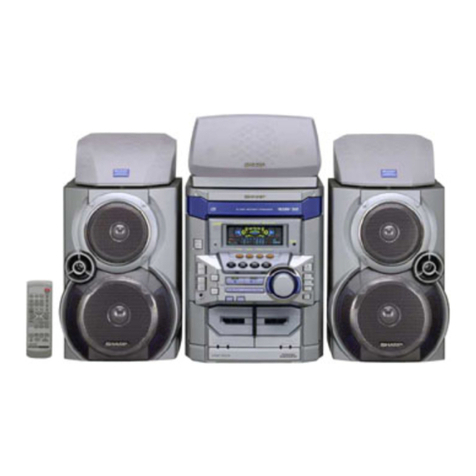 Sharp CD-DD4500 User manual