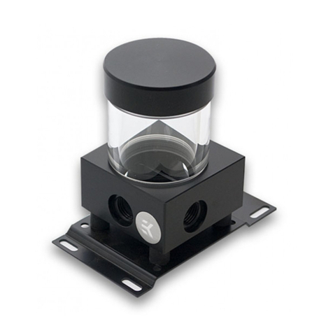 ekwb EK-XRES DCP 2.2 Reservoir INSTALLATION AND MOUNTING MANUAL