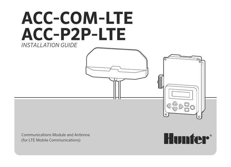 Hunter ACC-COM-LTE User manual