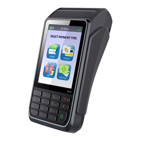 Pax Technology S920 Quick reference guide