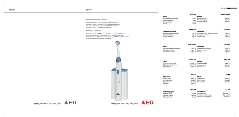 AEG EZ 5501 user guide