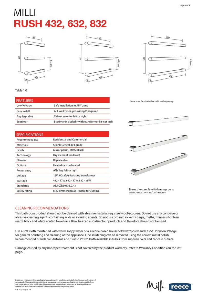 Milli RUSH 432 Technical guide Milli RUSH 432 Technical guide