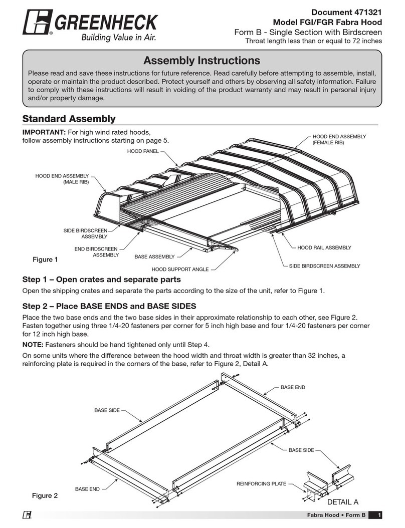 Greenheck FGI User manual
