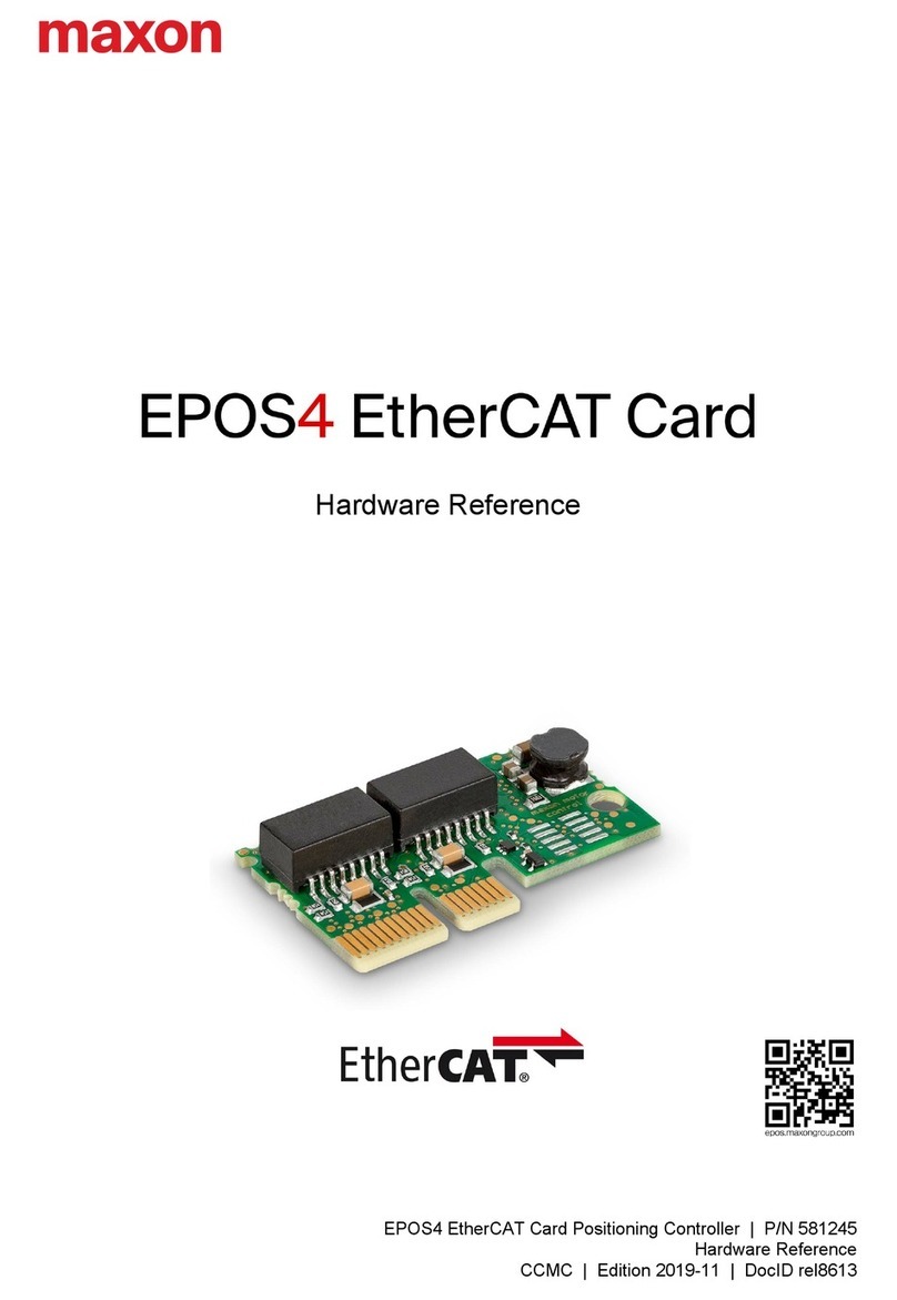 Maxon EPOS4 Hardware reference
