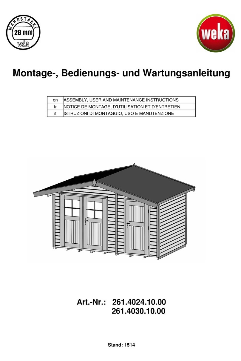 Weka 261.4024.10.00 Operating instructions