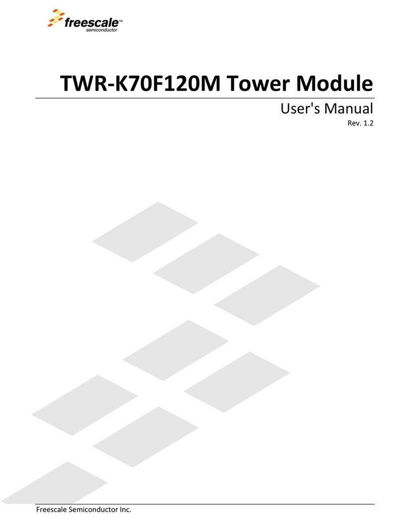 NXP Semiconductors TWR-K70F120M user manual