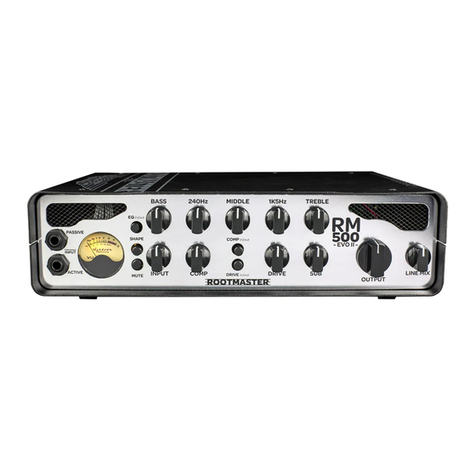 Ashdown ROOTMASTER EVO II Series user manual