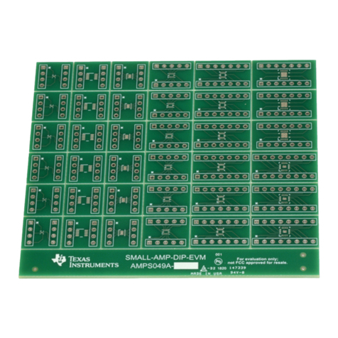 Texas Instruments SMALL-AMP-DIP User manual