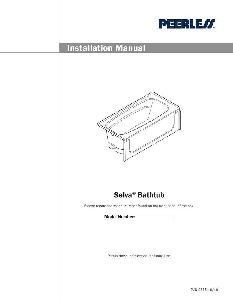 PEERLESS Selva installation manual