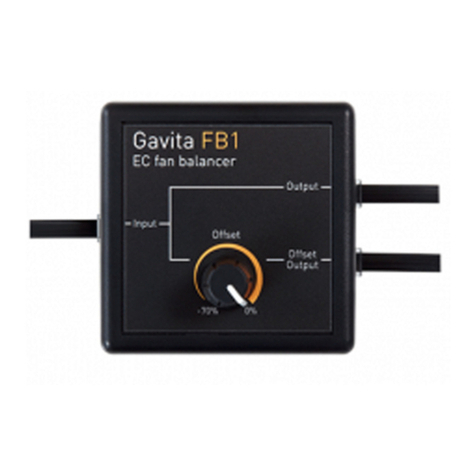 Gavita FB1 user manual