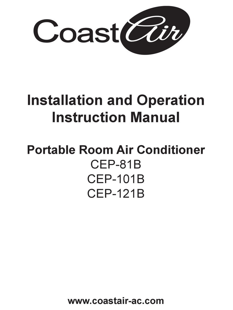Coast-Air CEP-81B Service manual