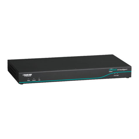 Black Box ServReach KVMultiport KVMoIP User manual