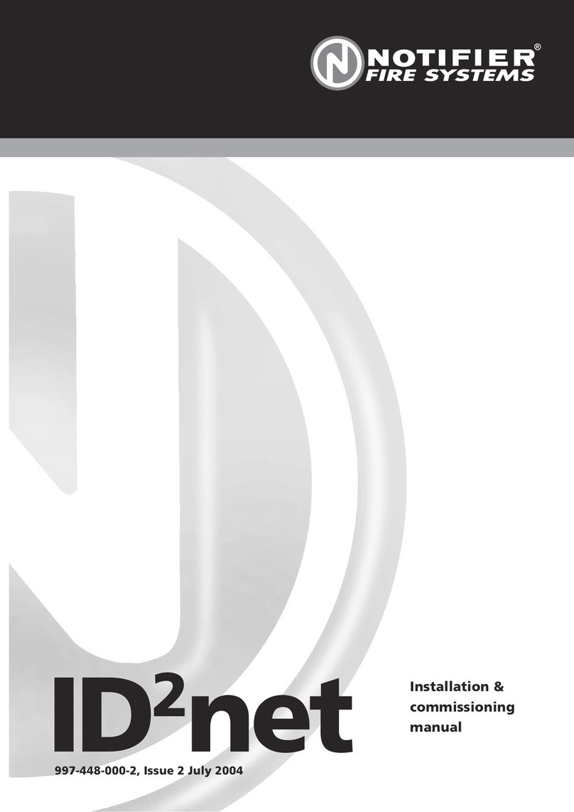 Notifier ID2net Installation & commissioning manual