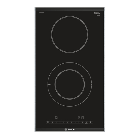 Bosch PKF375FP1 Series User manual