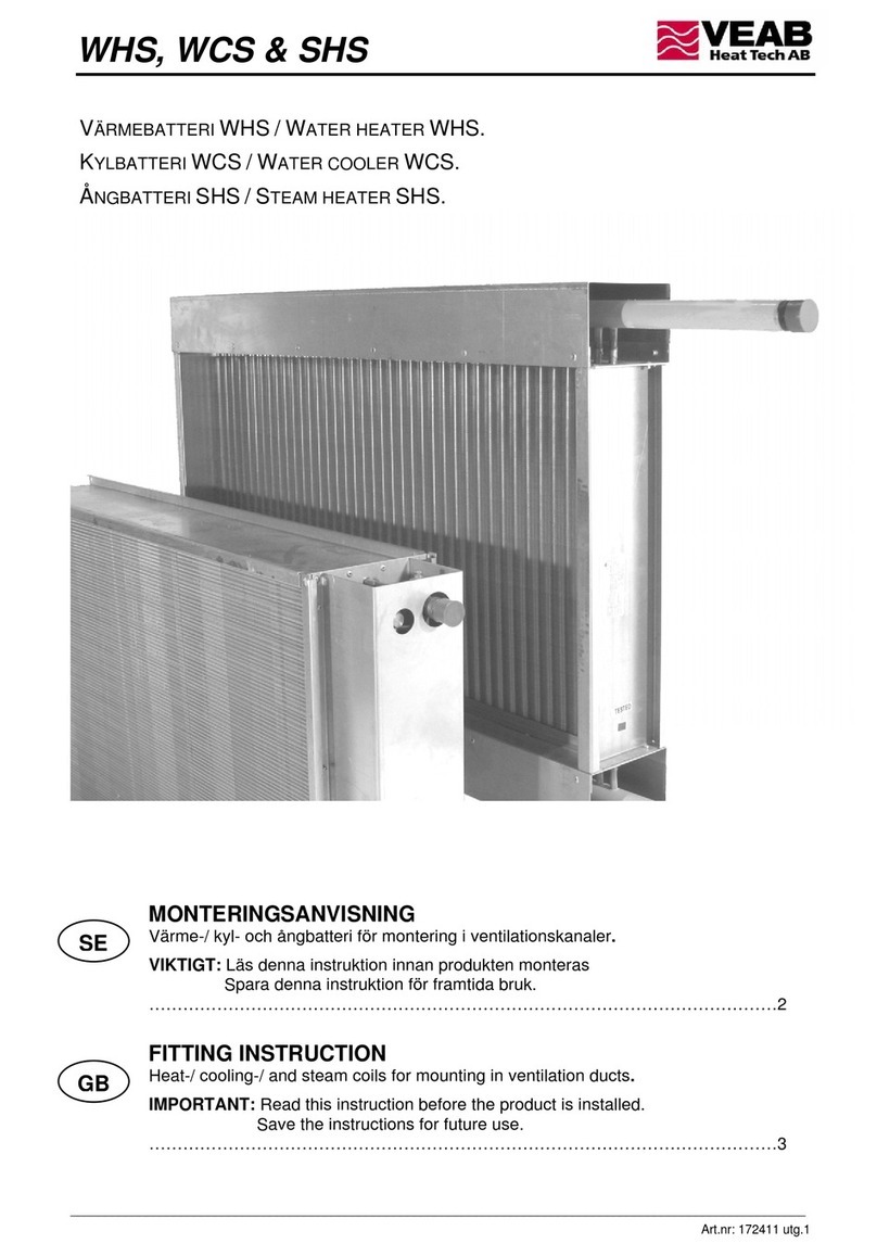 VEAB WHS FITTING INSTRUCTION VEAB WHS FITTING INSTRUCTION