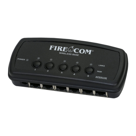 Sonetics Firecom 505 DECT7 user guide