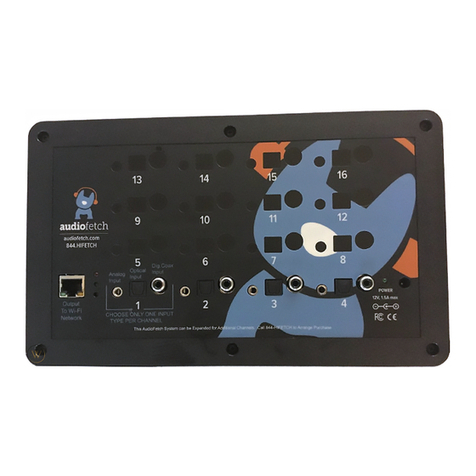 Broadcastvision Entertainment AudioFetch FETCH4 NE user manual Broadcastvision Entertainment AudioFetch FETCH4 NE user manual
