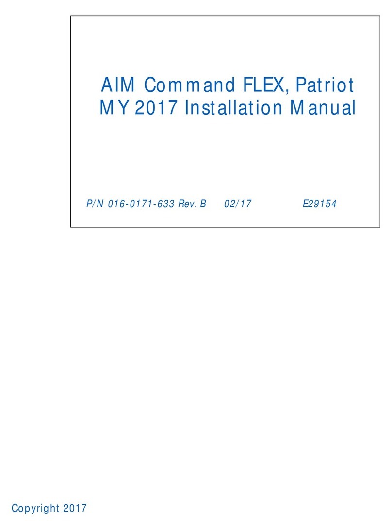 Raven AIM Command FLEX User manual
